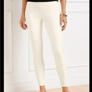 Talbots Cream Portland Pants